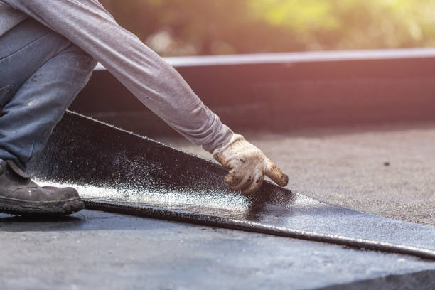 Professional Emergency Waterproofing technician working in Hillsborough, NJ